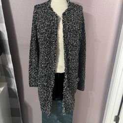 Ann Taylor Knit Long Cardigan