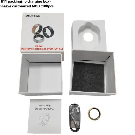 Smart Ring- Black Size 10