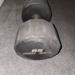 85 Lbs Iron Grip Weight