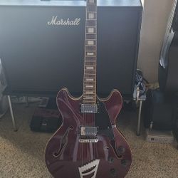 D'Angelico Semi Hollow DC Premier 