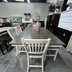 6pc Counter Height Dining Set