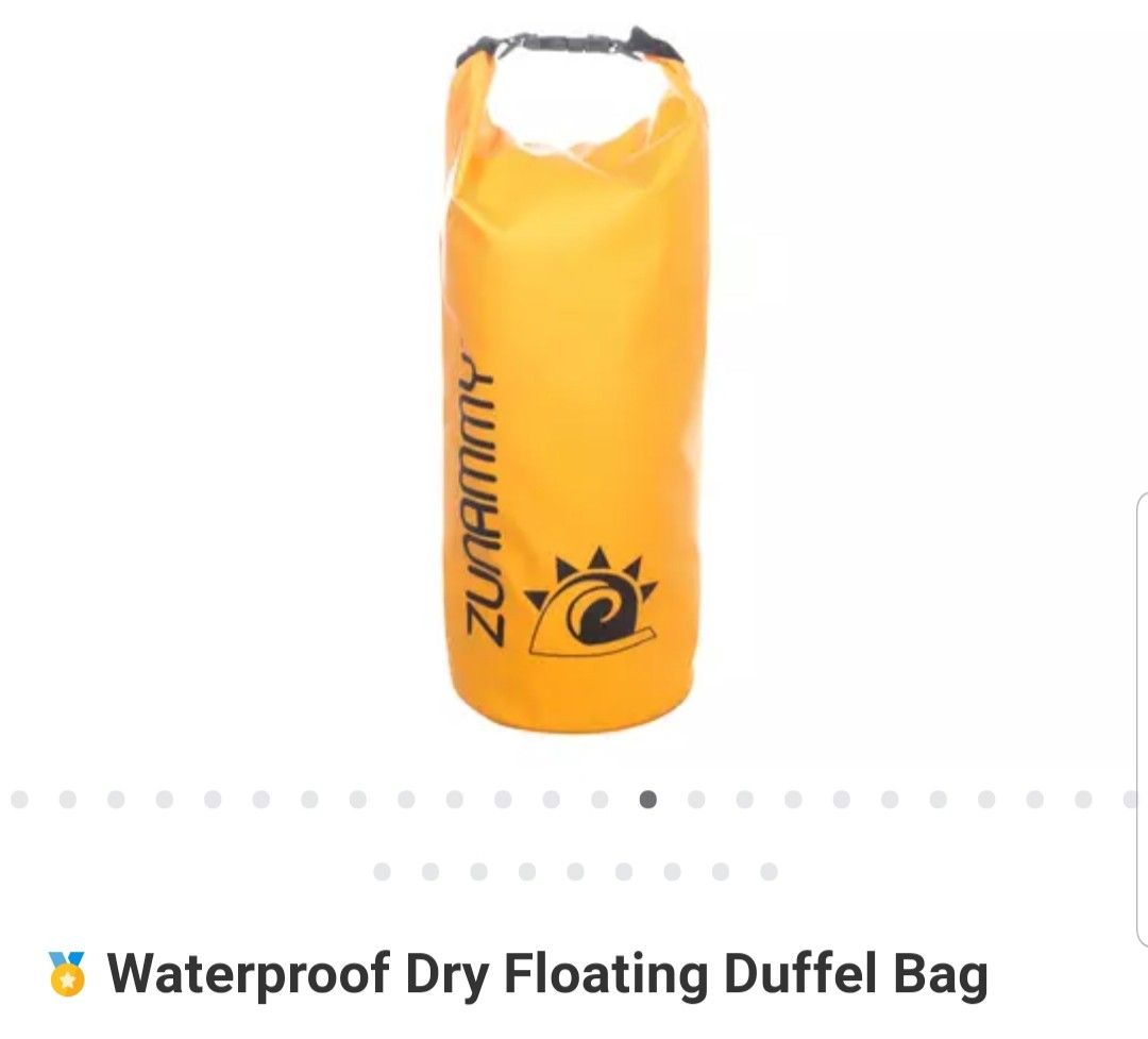 Waterproof Floating Duffle Bag ORANGE