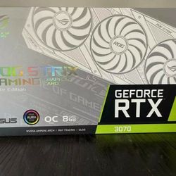 ASUS ROG Strix GeForce RTX 3070 OC WHITE 