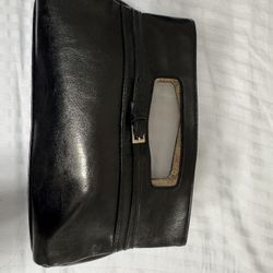 Vintage Black Hand Bag 