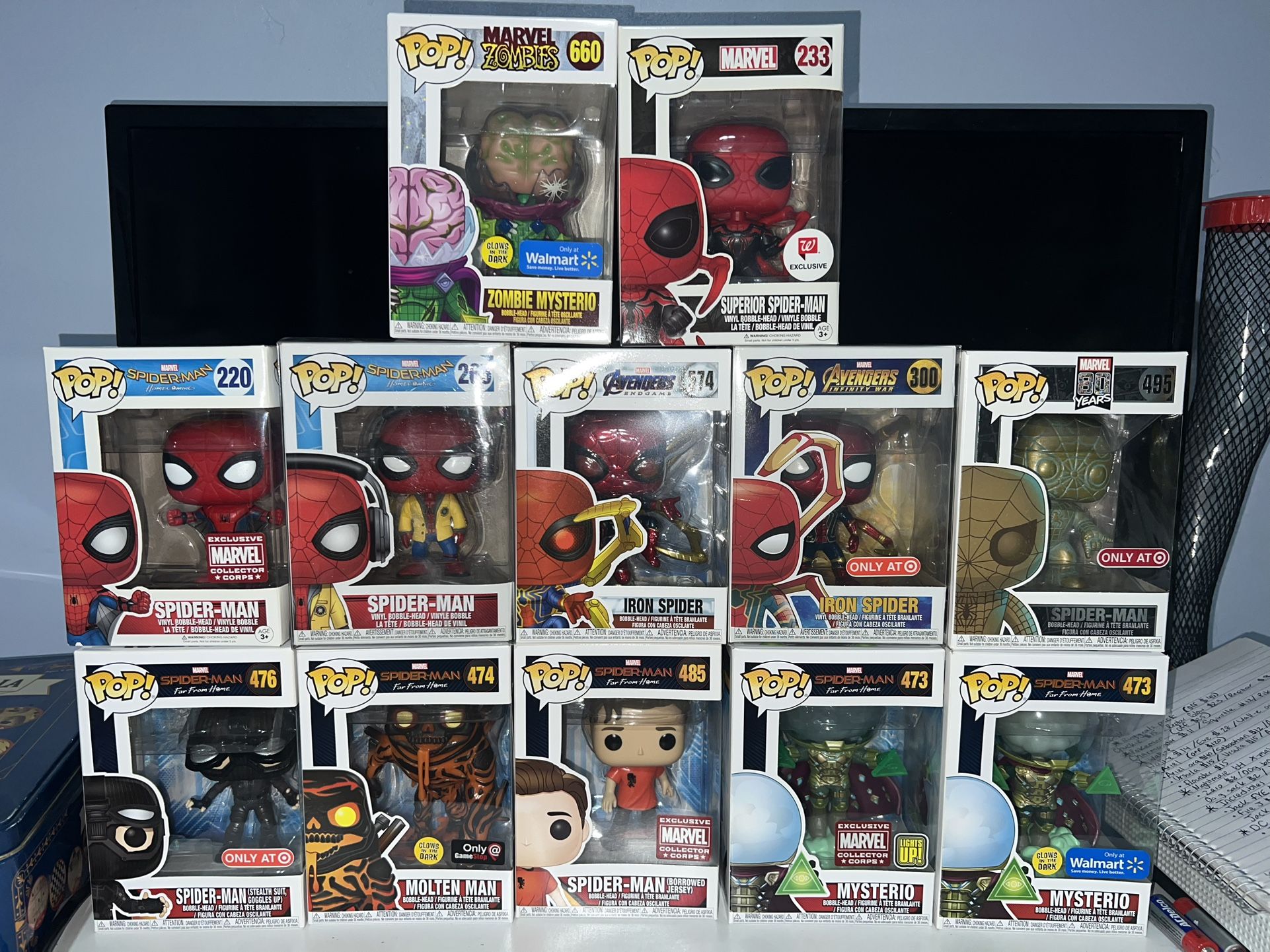 Spider Man Funko Bundle