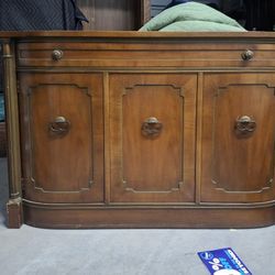 Antique 1950s Liquor Cabinet