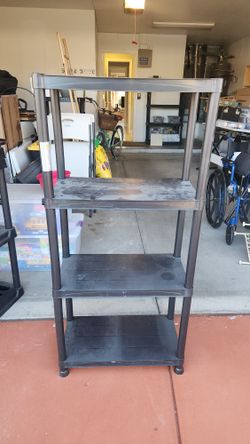 4 Tier Plastic Rack 