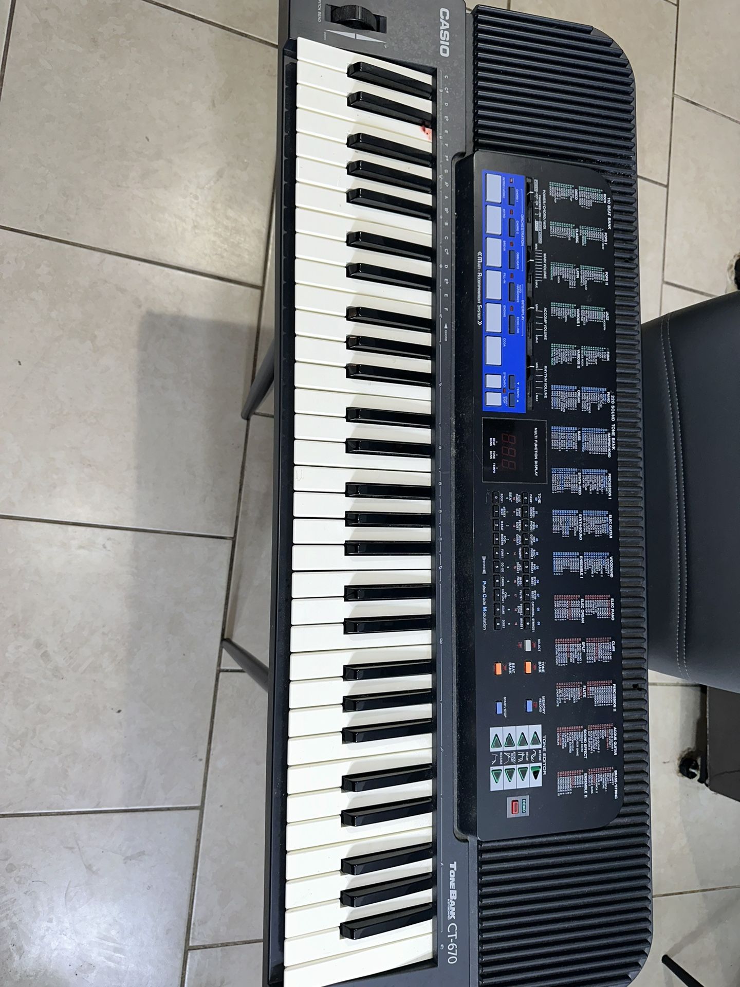 TONE BANK KEYBOARD 🎹 CASIO $170