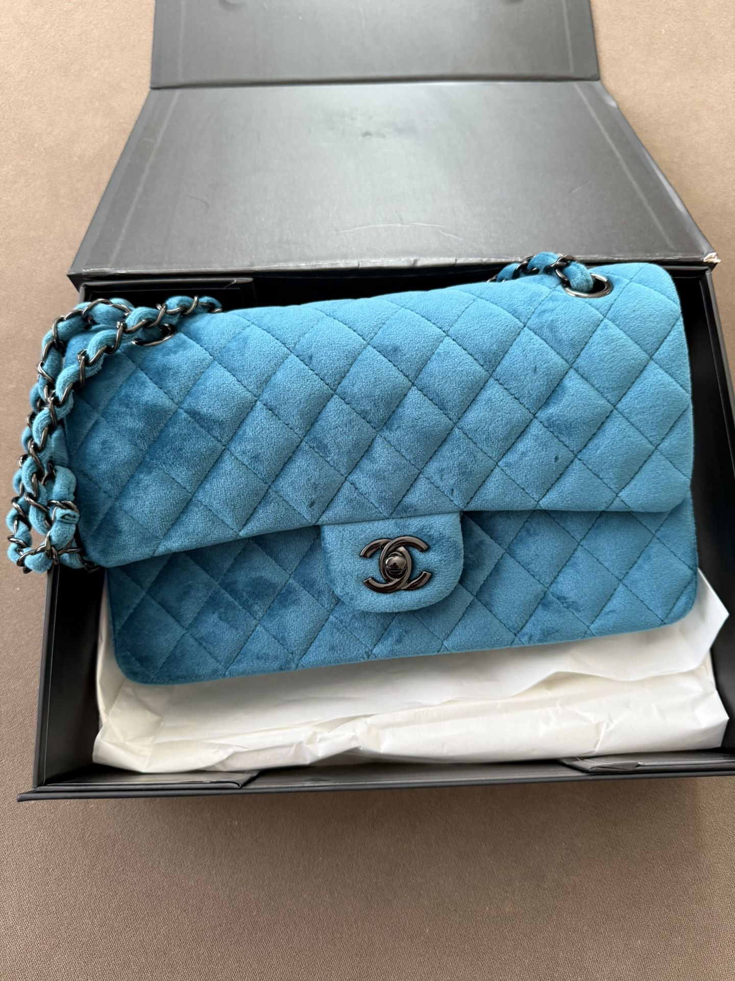 Chanel Velvet Bag