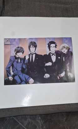 Black Butler Anime Art Print Poster