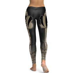 Cincinnati Bengals camouflage leggings small-2xl