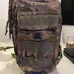 Camo Backpack