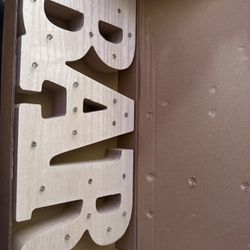 Bar Light Up Letters 