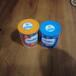 Similac advance blue & orange cans