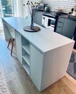 7' Kitchen / Dining Island with Storage