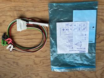 Philips ECG 5 Lead Grabber Cable AAMI + SpO2 Tele