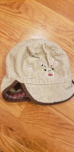 Infant corduroy Christmas hat
