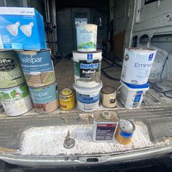 Assortment Of Paint