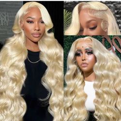 Human HAIR Blonde