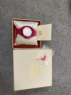 Pink Coach watch