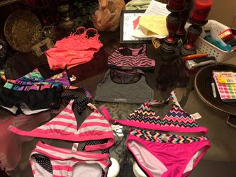SWIM SUITS AND SPORTS BRAS