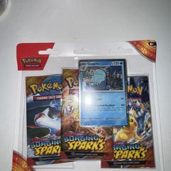 Pokemon Surging Sparks 3 Pack 