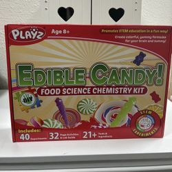 Playz Edible Candy Making Food Chemistry Science Kit Kids Children Education