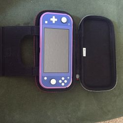 Nintendo Switch Lite With Carry Case And Device Case