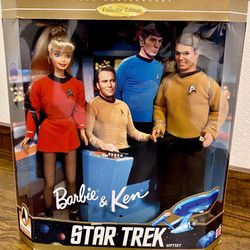 STAR TREK Barbie And Ken