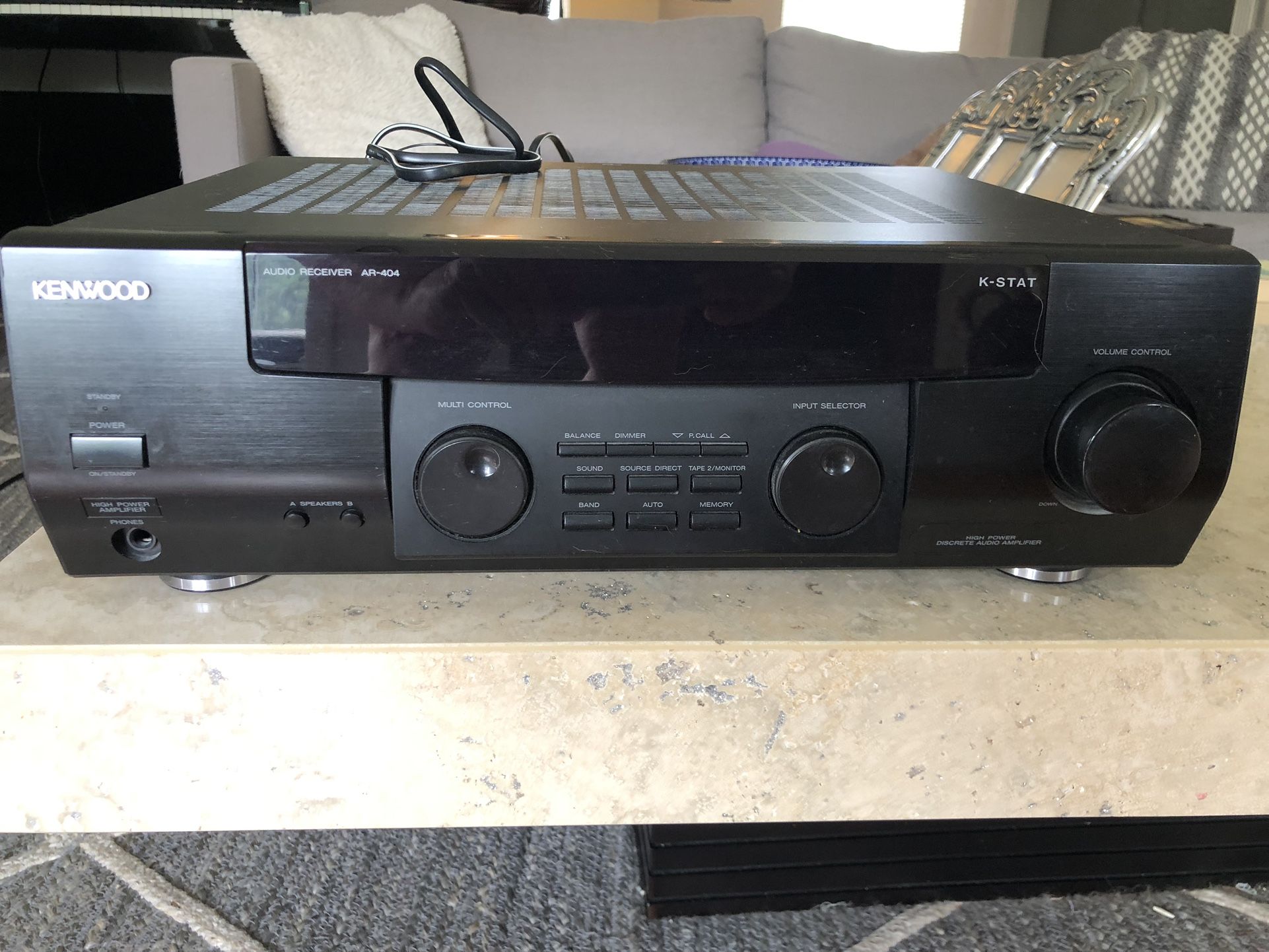 Kenwood AR 404 Audio Receiver