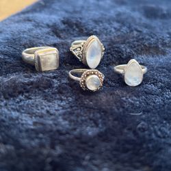 Moonstone Rings