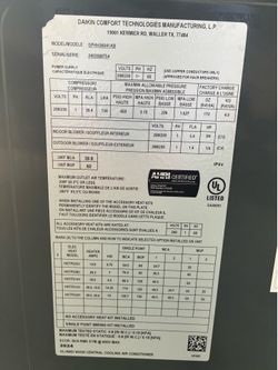 Goodman ac unit