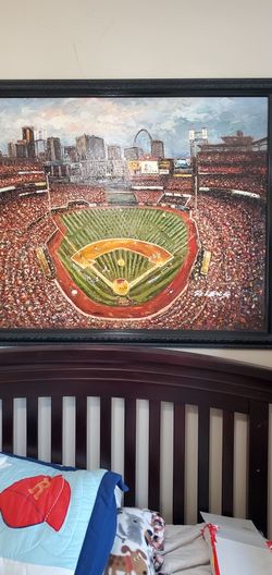 Painting St Louis Cardinals 