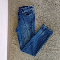 Ann Taylor Loft Womens Medium Wash Modern Skinny 5-Pockets Denim Blue Jeans 28/6