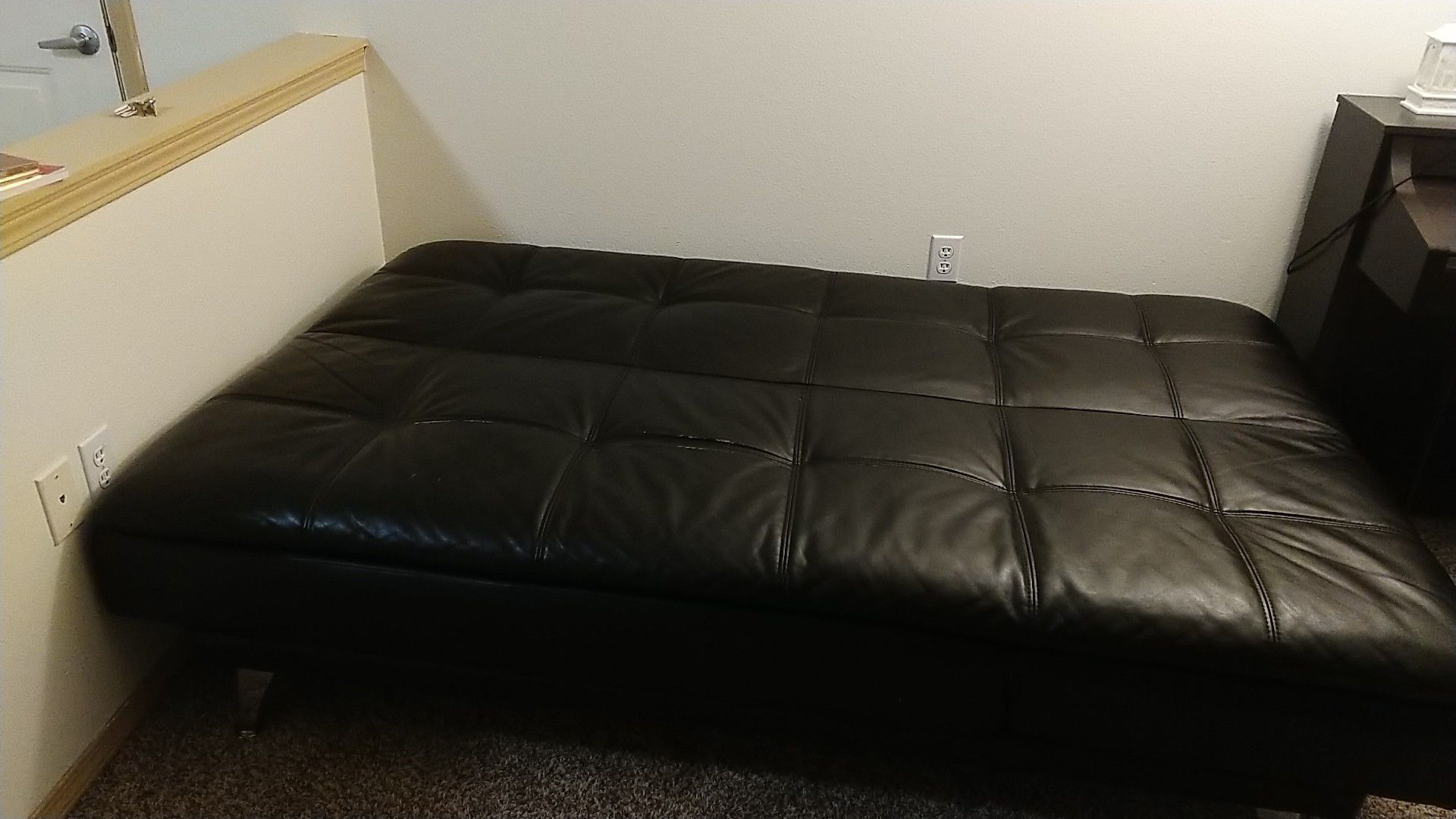 Black weather sofa bed