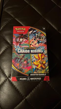 Pokémon TCG Mega Evolution Chaos Rising Booster Bundle