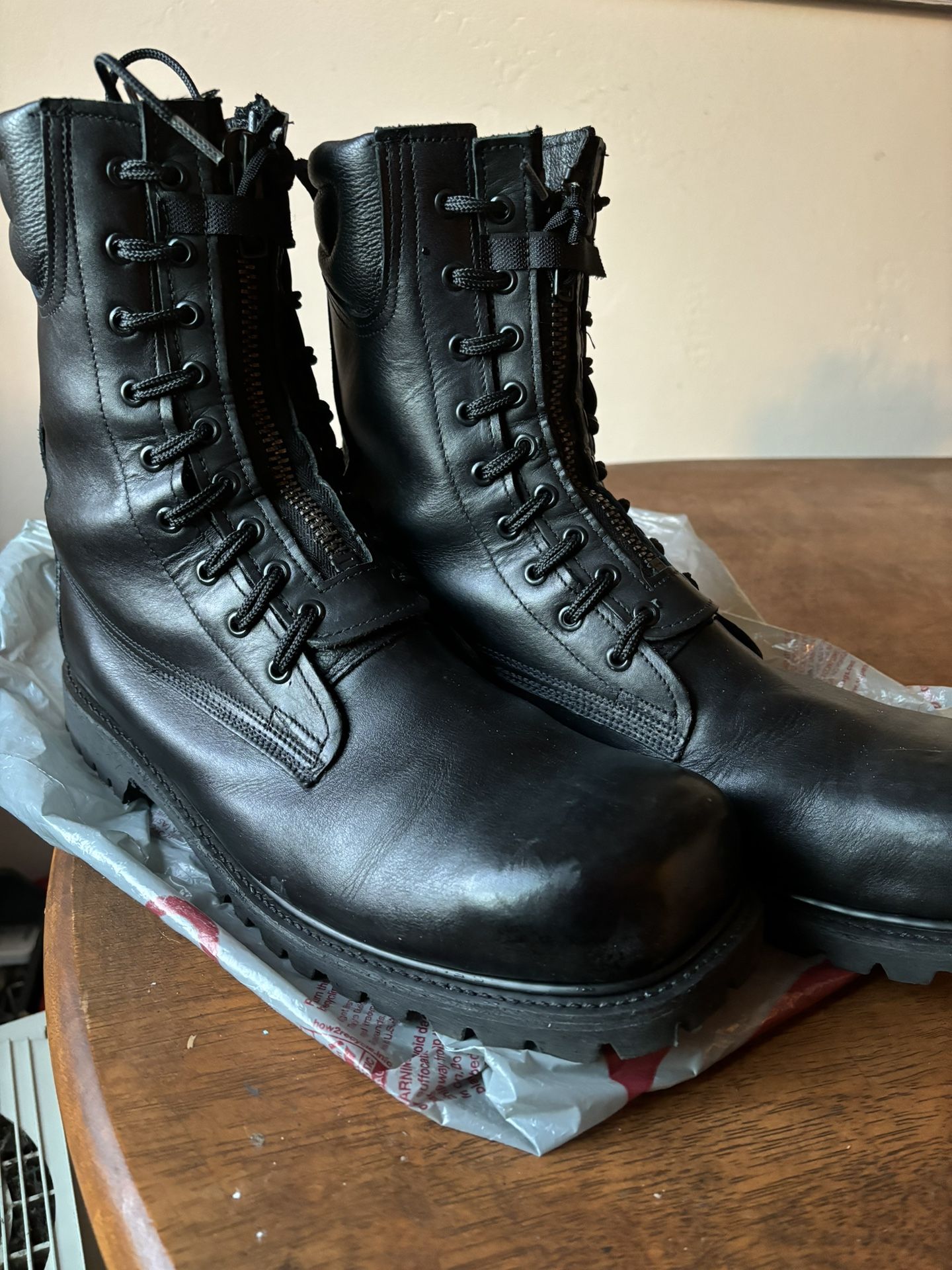 Southwest Eagle 8” Firefighter Leather boots Size 13