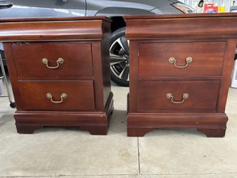 Two Matching Nightstands