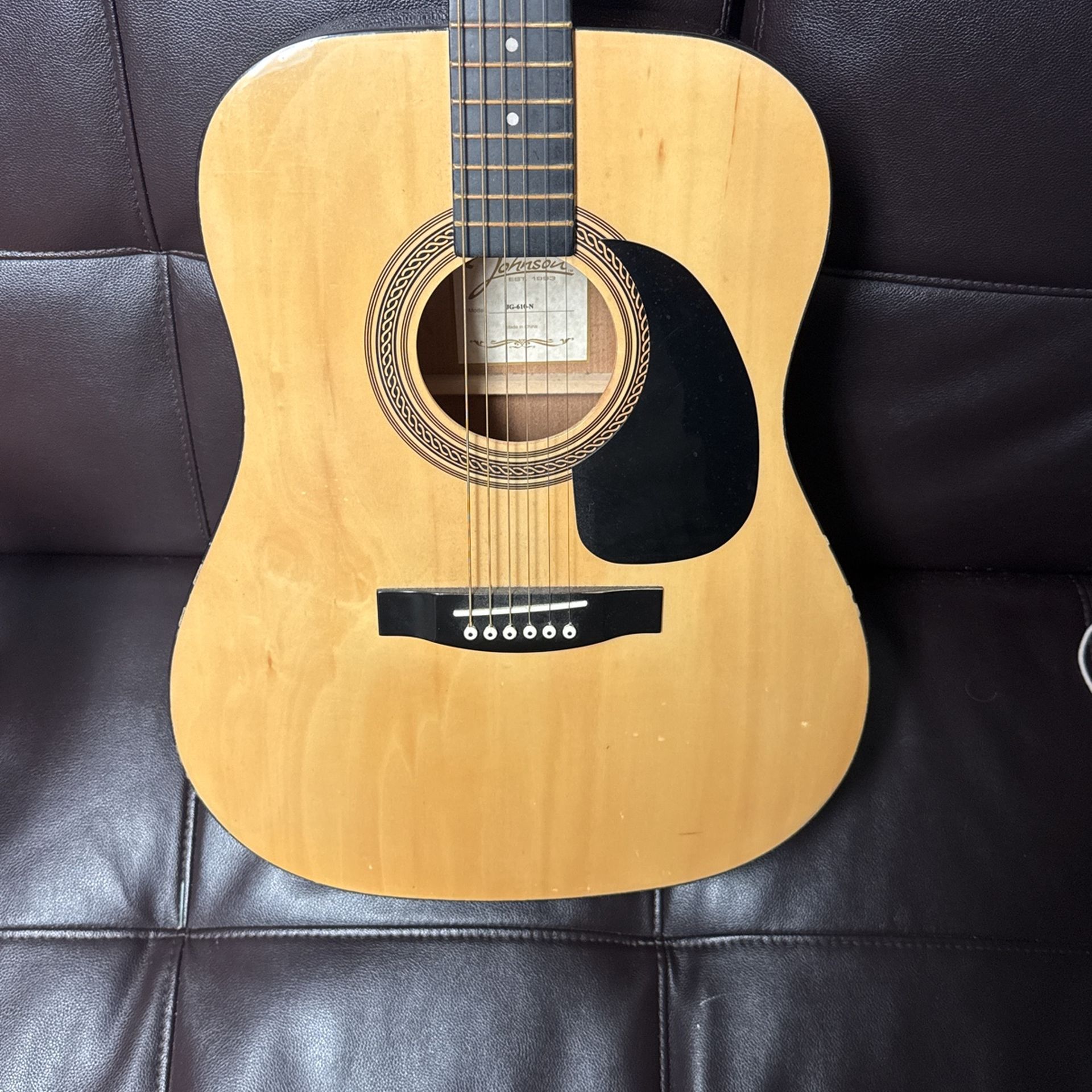 Johnson acoustic guitar