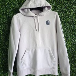 Carhartt Relaxed Fit Women's Purple Hoodie Size M