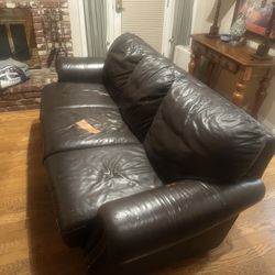 Leather Couch