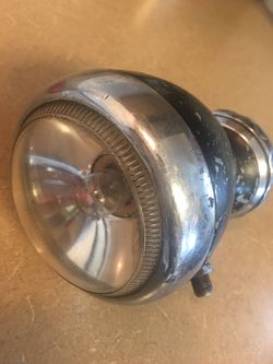 HELLA. Vintage searchlight for Porsche 356, bmw R motorcycle . Rare