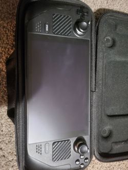 Black Steam Deck 64 gb ssd with 256 gb high speed SD card