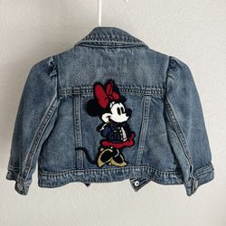 Gap Minnie Mouse Denim Jacket 
