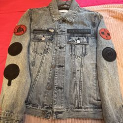 COACH X NARUTO Naruto Coach denim jacket Michael B. Jordan RARE