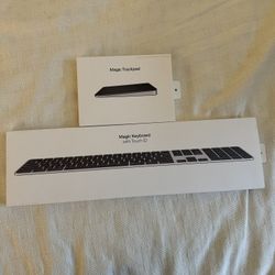 Apple Bluetooth Keyboard And Track Pad 