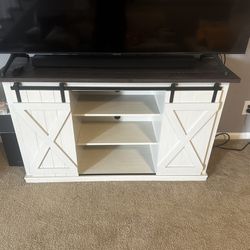 Practically Brand New Tv Stand 