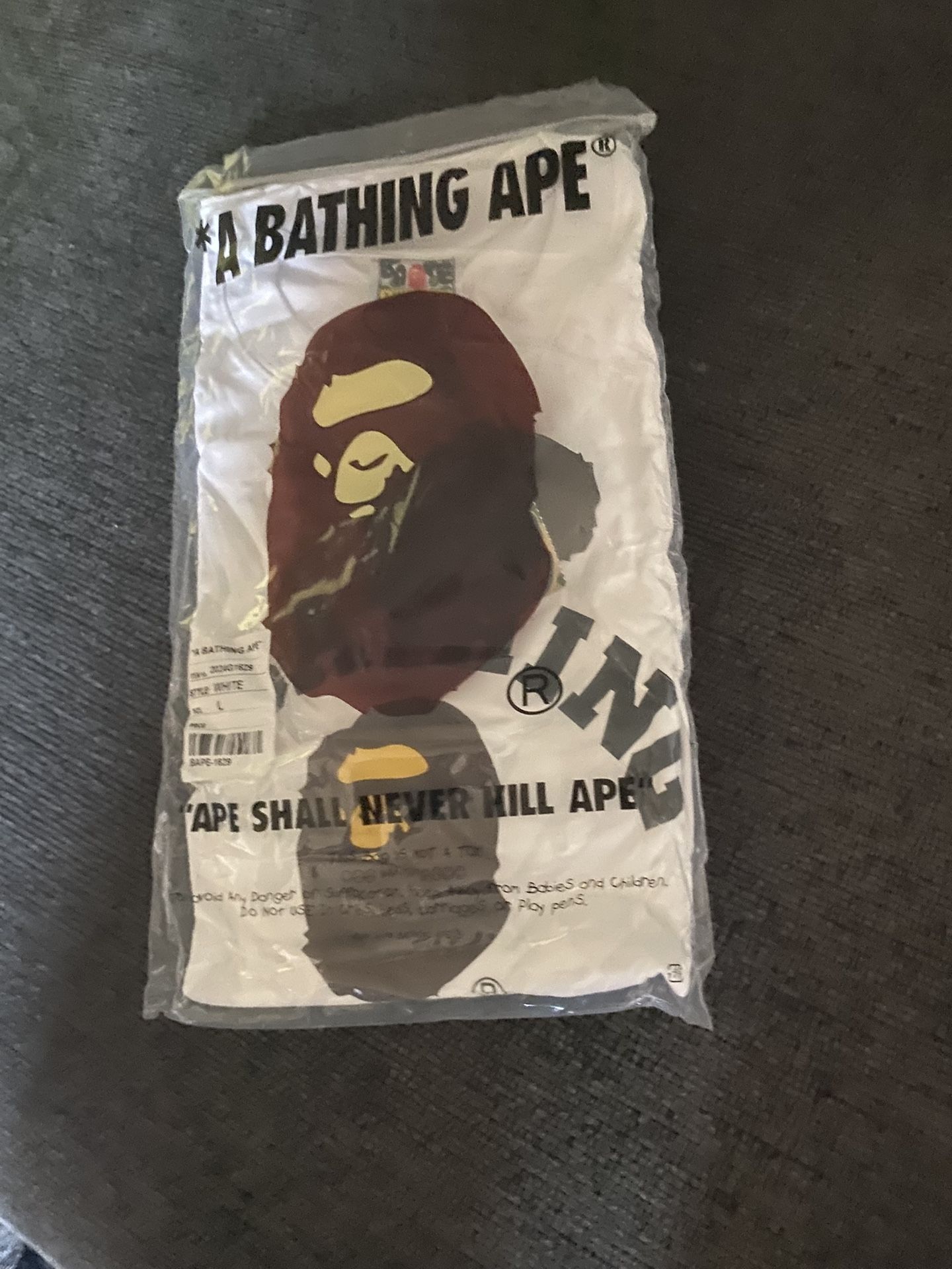 White College Bape tee