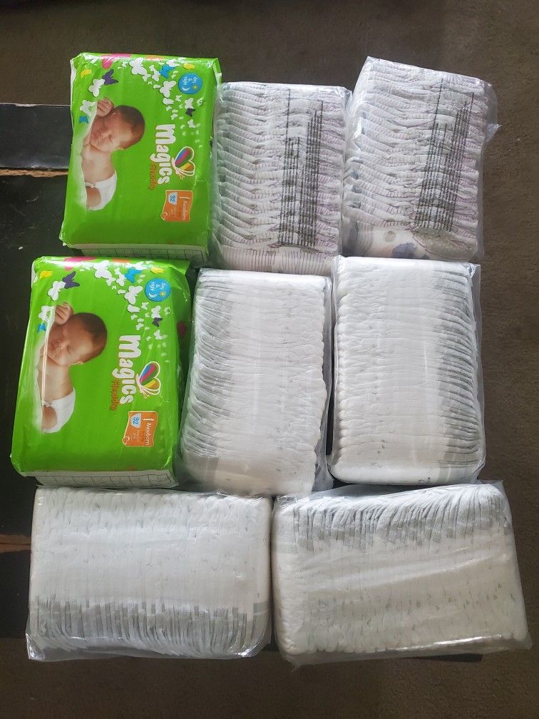 Newborn And Size One Diapers
