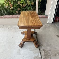Wood End Table 